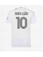 Billige AC Milan Rafael Leao #10 Bortedrakt Dame 2023-24 Kortermet